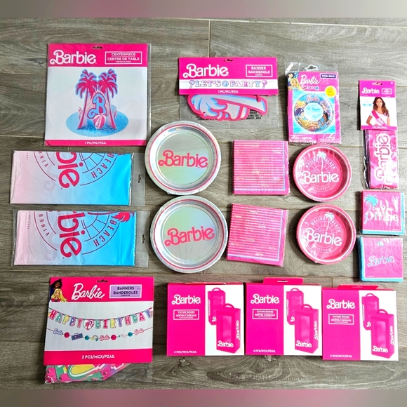 🎀 Barbie® Girl Birthday Party Bundle NWT